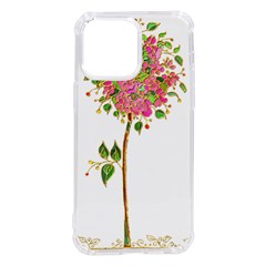 Flowers Art T- Shirtflowers T- Shirt (2) Iphone 14 Pro Max Tpu Uv Print Case