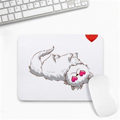 Persian Cat T-shirtsteal Your Heart Persian Cat 01 T-shirt Small Mousepad by EnriqueJohnson