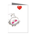 Persian Cat T-shirtsteal Your Heart Persian Cat 01 T-shirt Mini Greeting Cards (Pkg of 8) Left