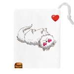 Persian Cat T-shirtsteal Your Heart Persian Cat 01 T-shirt Drawstring Pouch (4XL) Front