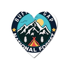 Buffalo Gap National Grassland T- Shirt Buffalo Gap National Grassland T- Shirt Heart Magnet