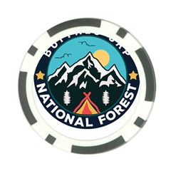 Buffalo Gap National Grassland T- Shirt Buffalo Gap National Grassland T- Shirt Poker Chip Card Guard by JamesGoode