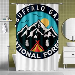 Buffalo Gap National Grassland T- Shirt Buffalo Gap National Grassland T- Shirt Shower Curtain 48  X 72  (small)  by JamesGoode