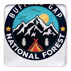 Buffalo Gap National Grassland T- Shirt Buffalo Gap National Grassland T- Shirt Square Glass Fridge Magnet (4 Pack)