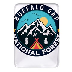 Buffalo Gap National Grassland T- Shirt Buffalo Gap National Grassland T- Shirt Rectangular Glass Fridge Magnet (4 Pack)