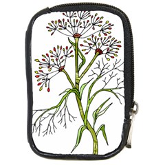 Flowers Art T- Shirtflowers T- Shirt (3) Compact Camera Leather Case