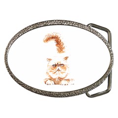 Persian Cat T-shirtsteal Your Heart Persian Cat 22 T-shirt Belt Buckles by EnriqueJohnson