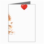 Persian Cat T-shirtsteal Your Heart Persian Cat 22 T-shirt Greeting Card Left