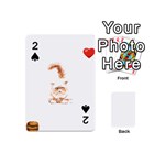 Persian Cat T-shirtsteal Your Heart Persian Cat 22 T-shirt Playing Cards 54 Designs (Mini) Front - Spade2