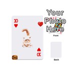 Persian Cat T-shirtsteal Your Heart Persian Cat 22 T-shirt Playing Cards 54 Designs (Mini) Front - Heart10