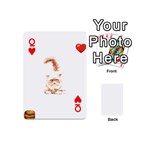 Persian Cat T-shirtsteal Your Heart Persian Cat 22 T-shirt Playing Cards 54 Designs (Mini) Front - HeartQ