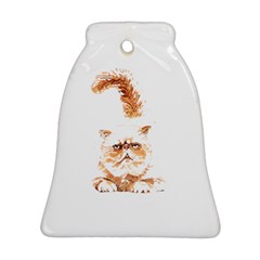 Persian Cat T-shirtsteal Your Heart Persian Cat 22 T-shirt Bell Ornament (two Sides) by EnriqueJohnson