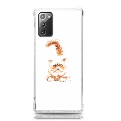 Persian Cat T-shirtsteal Your Heart Persian Cat 22 T-shirt Samsung Galaxy Note 20 Tpu Uv Case by EnriqueJohnson