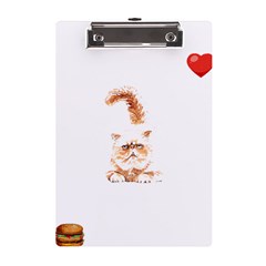 Persian Cat T-shirtsteal Your Heart Persian Cat 22 T-shirt A5 Acrylic Clipboard by EnriqueJohnson