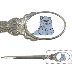 Persian Cat T-shirtwhite Look Calm Persian Cat 03 T-shirt (1) Letter Opener by EnriqueJohnson