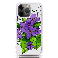 Flowers Art T- Shirtflowers T- Shirt (4) Iphone 13 Pro Tpu Uv Print Case by ZUXUMI