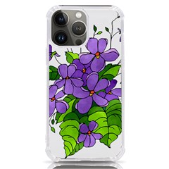 Flowers Art T- Shirtflowers T- Shirt (4) Iphone 13 Pro Max Tpu Uv Print Case by ZUXUMI