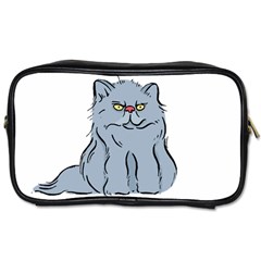 Persian Cat T-shirtwhite Look Calm Persian Cat 03 T-shirt (1) Toiletries Bag (one Side) by EnriqueJohnson