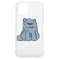 Persian Cat T-shirtwhite Look Calm Persian Cat 03 T-shirt (1) Iphone 12/12 Pro Tpu Uv Print Case by EnriqueJohnson