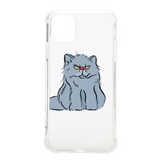 Persian Cat T-shirtwhite Look Calm Persian Cat 03 T-shirt (1) Iphone 11 Pro Max 6 5 Inch Tpu Uv Print Case by EnriqueJohnson