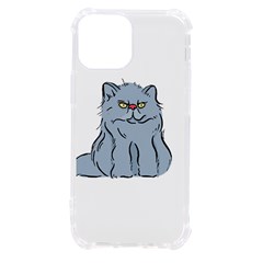 Persian Cat T-shirtwhite Look Calm Persian Cat 03 T-shirt (1) Iphone 13 Mini Tpu Uv Print Case by EnriqueJohnson