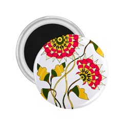 Flowers Art T- Shirtflowers T- Shirt 2 25  Magnets by ZUXUMI