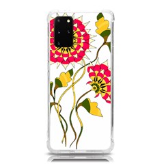 Flowers Art T- Shirtflowers T- Shirt Samsung Galaxy S20plus 6 7 Inch Tpu Uv Case by ZUXUMI