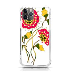 Flowers Art T- Shirtflowers T- Shirt Iphone 11 Pro 5 8 Inch Tpu Uv Print Case by ZUXUMI