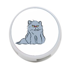 Persian Cat T-shirtwhite Look Calm Persian Cat 03 T-shirt 4-port Usb Hub (two Sides) by EnriqueJohnson