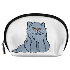 Persian Cat T-shirtwhite Look Calm Persian Cat 03 T-shirt Accessory Pouch (large) by EnriqueJohnson