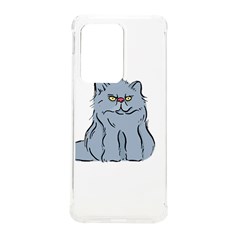 Persian Cat T-shirtwhite Look Calm Persian Cat 03 T-shirt Samsung Galaxy S20 Ultra 6 9 Inch Tpu Uv Case by EnriqueJohnson