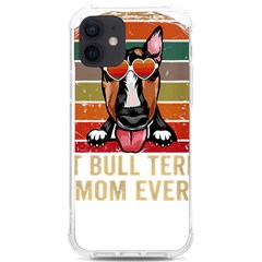 Bull Terrier T- Shirt Best Bull Terrier Moms Gift T- Shirt Iphone 12/12 Pro Tpu Uv Print Case by JamesGoode