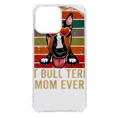 Bull Terrier T- Shirt Best Bull Terrier Moms Gift T- Shirt Iphone 13 Pro Max Tpu Uv Print Case by JamesGoode