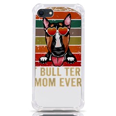 Bull Terrier T- Shirt Best Bull Terrier Moms Gift T- Shirt Iphone Se by JamesGoode