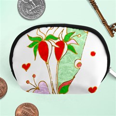 Flowers Illustration T- Shirtflowers T- Shirt (1) Accessory Pouch (medium) by ZUXUMI