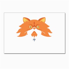 Persian Cat T-shirtwhite Look Calm Persian Cat 04 T-shirt (1) Postcard 4 x 6  (pkg Of 10) by EnriqueJohnson