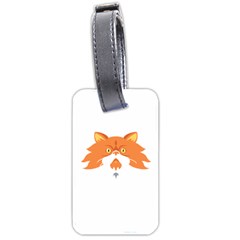 Persian Cat T-shirtwhite Look Calm Persian Cat 04 T-shirt (1) Luggage Tag (one Side) by EnriqueJohnson