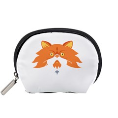 Persian Cat T-shirtwhite Look Calm Persian Cat 04 T-shirt (1) Accessory Pouch (small) by EnriqueJohnson