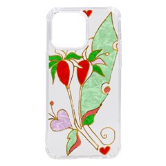 Flowers Illustration T- Shirtflowers T- Shirt (1) Iphone 14 Pro Max Tpu Uv Print Case by ZUXUMI