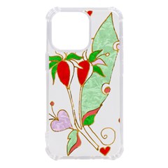 Flowers Illustration T- Shirtflowers T- Shirt (1) Iphone 13 Pro Tpu Uv Print Case by ZUXUMI