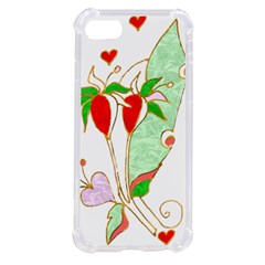 Flowers Illustration T- Shirtflowers T- Shirt (1) Iphone Se by ZUXUMI