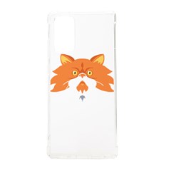 Persian Cat T-shirtwhite Look Calm Persian Cat 04 T-shirt (1) Samsung Galaxy Note 20 Tpu Uv Case by EnriqueJohnson