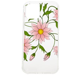 Flowers Illustration T- Shirtflowers T- Shirt (2) Iphone 12 Pro Max Tpu Uv Print Case by ZUXUMI