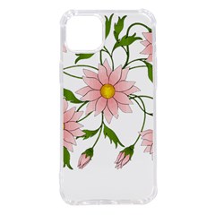 Flowers Illustration T- Shirtflowers T- Shirt (2) Iphone 14 Plus Tpu Uv Print Case by ZUXUMI