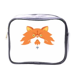 Persian Cat T-shirtwhite Look Calm Persian Cat 04 T-shirt Mini Toiletries Bag (one Side) by EnriqueJohnson