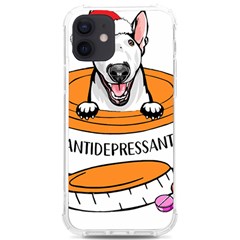 Bull Terrier T- Shirt Cute Bull Terrier T- Shirt Iphone 12/12 Pro Tpu Uv Print Case by JamesGoode