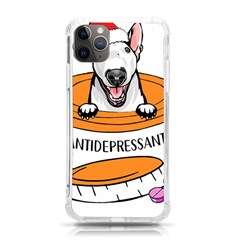 Bull Terrier T- Shirt Cute Bull Terrier T- Shirt Iphone 11 Pro Max 6 5 Inch Tpu Uv Print Case by JamesGoode