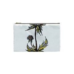 Flowers Illustration T- Shirtflowers T- Shirt (3) Cosmetic Bag (small) by ZUXUMI