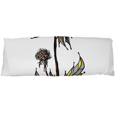 Flowers Illustration T- Shirtflowers T- Shirt (3) Body Pillow Case Dakimakura (two Sides) by ZUXUMI