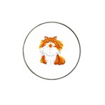 Persian Cat T-shirtwhite Look Calm Persian Cat 06 T-shirt (1) Hat Clip Ball Marker Front